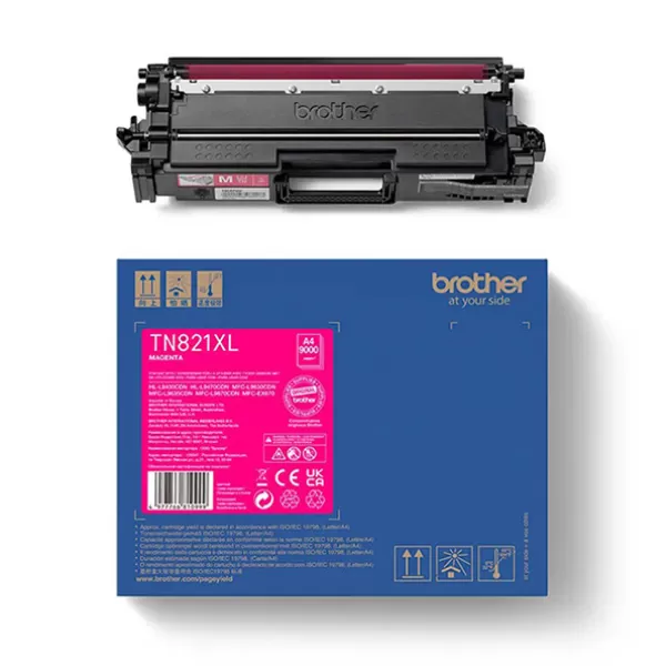 Tóner Brother TN821XL Magenta Original Tóner Brother TN821XL Magenta Original